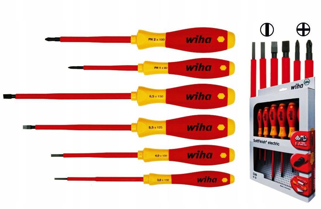 Sada izolovaných šroubováků 00833 Wiha Ph Ploché