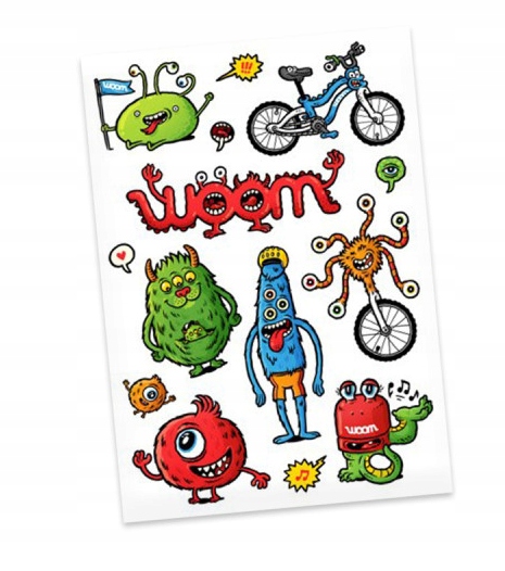Naklejki WOOM MONSTER