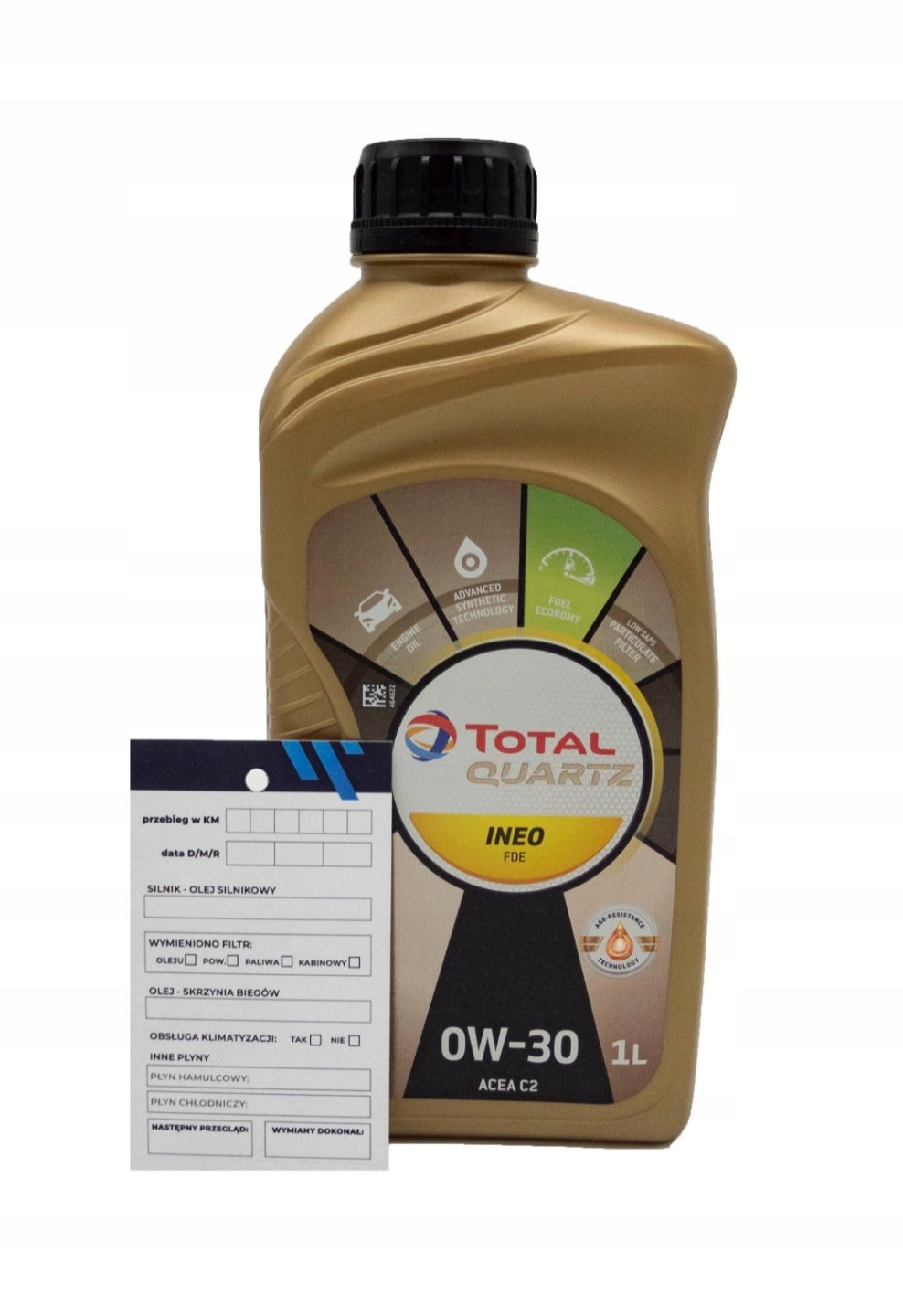 Olej Total Quartz Ineo Fde 0W30 1L