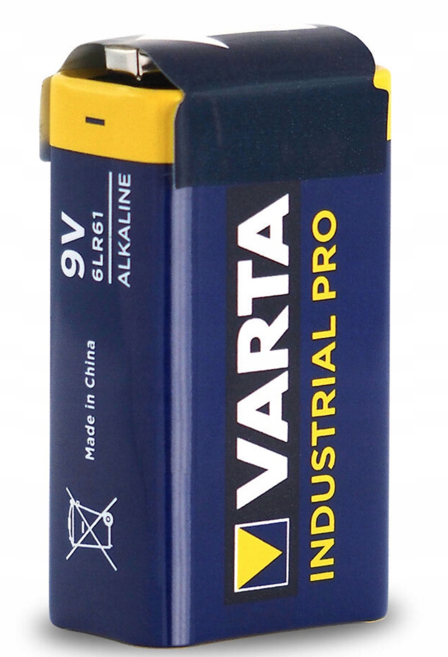 Bateria Varta Industrial Pro 9v 6LR61 4022