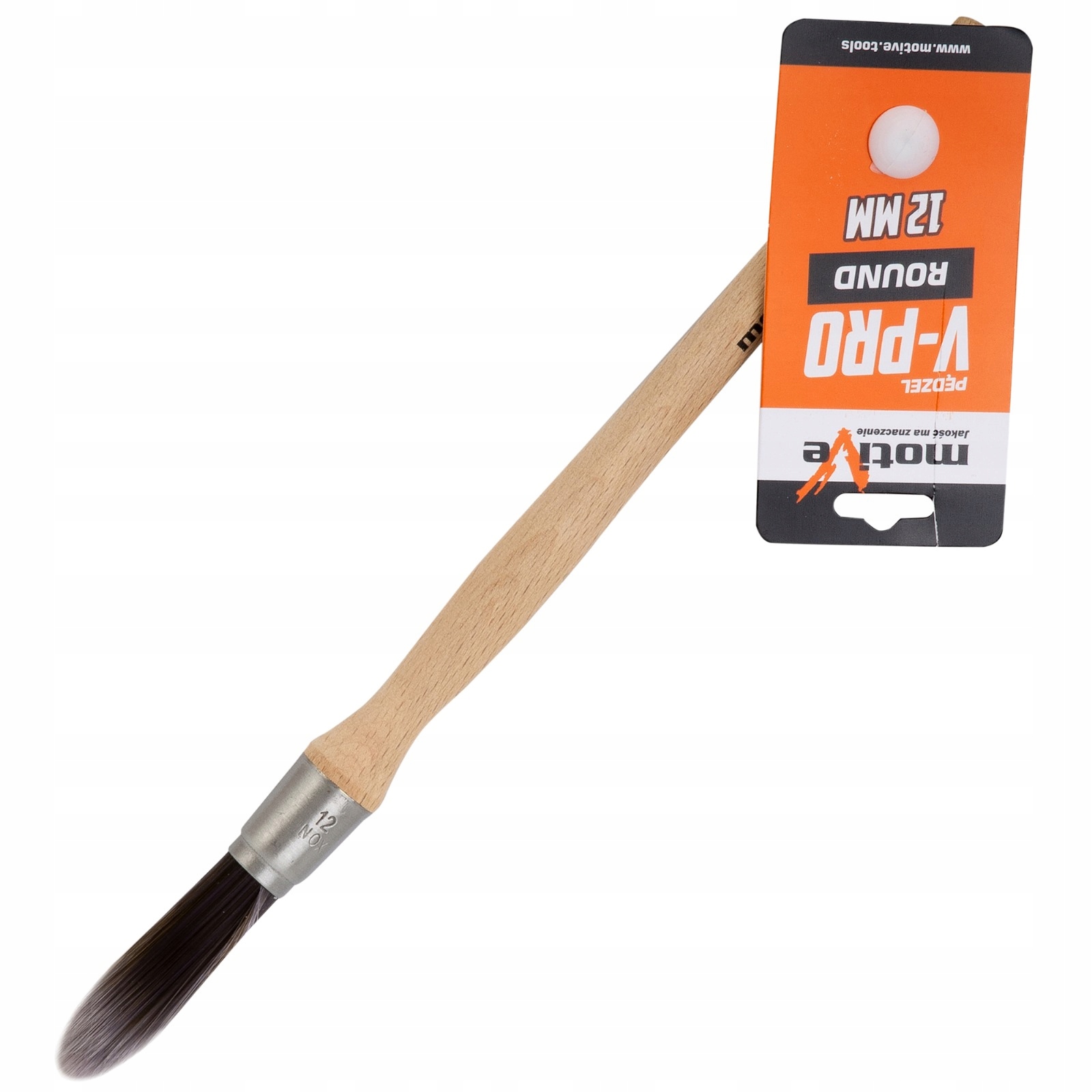 PĘDZEL V-PRO OKRĄGŁY 12mm MOTIVE ROUND DO PASKÓW