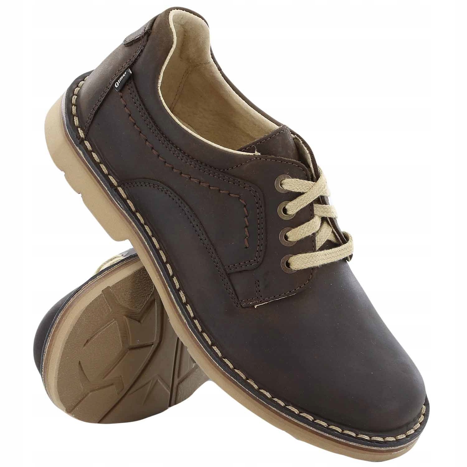 Otmęt pánské polobotky kožené OT-449-CP euroobuv