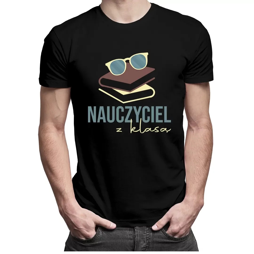 

Prezent dla nauczyciela - koszulka z nadrukiem