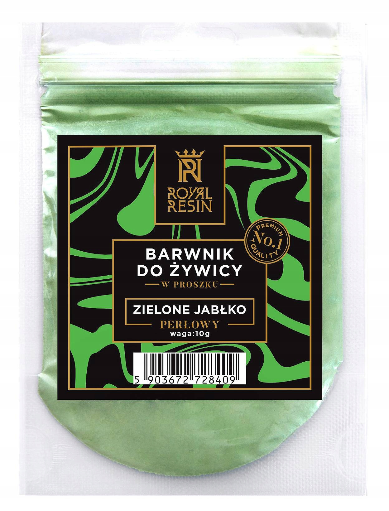 

Barwnik Perłowy Zielone Jabłko 10g Royal Resin
