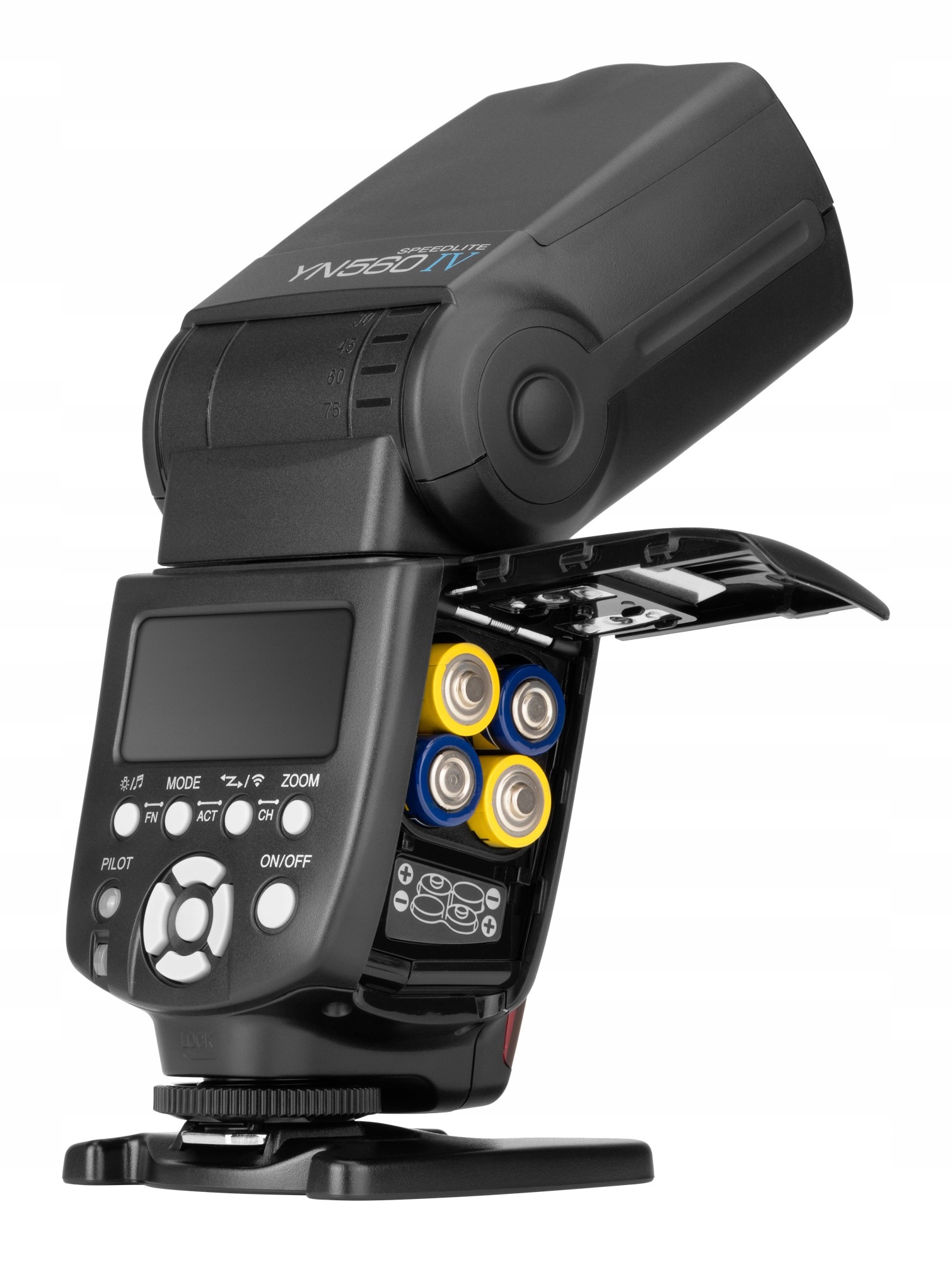 Lampa błyskowa Yongnuo YN560 IV Negative Display Liczba przewodnia (dla ISO 100) 58 m