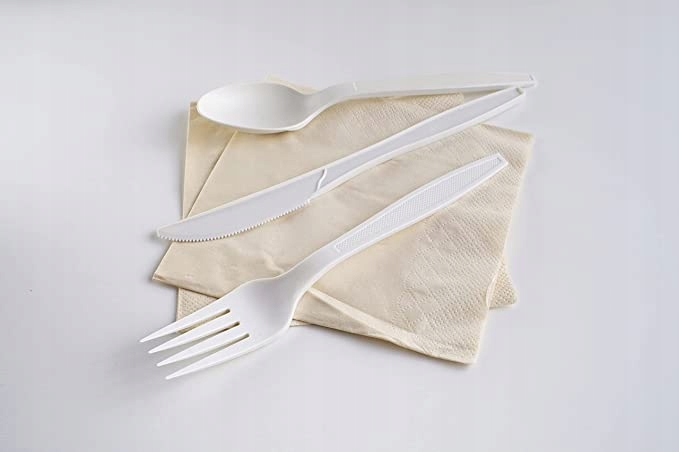 NOŻE NACZYNIA JEDNORAZOWE PLASTIKOWE GRUBE 100SZT Linia Gastro