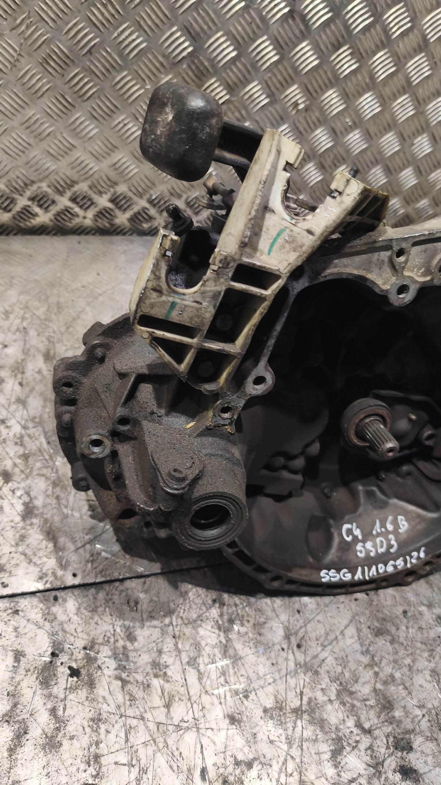 getriebe CITROEN C4 1.6B 80kW 2005r
