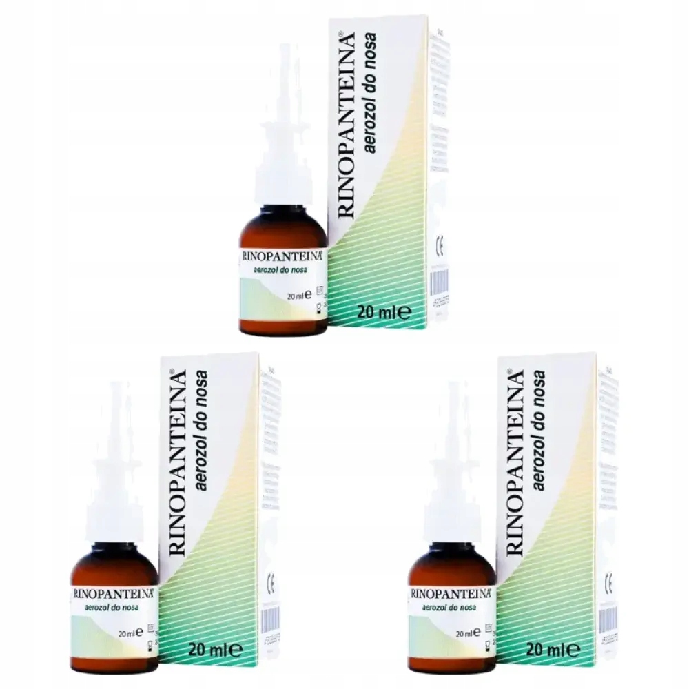 3x Rinopanteina aerozol do nosa, 20 ml