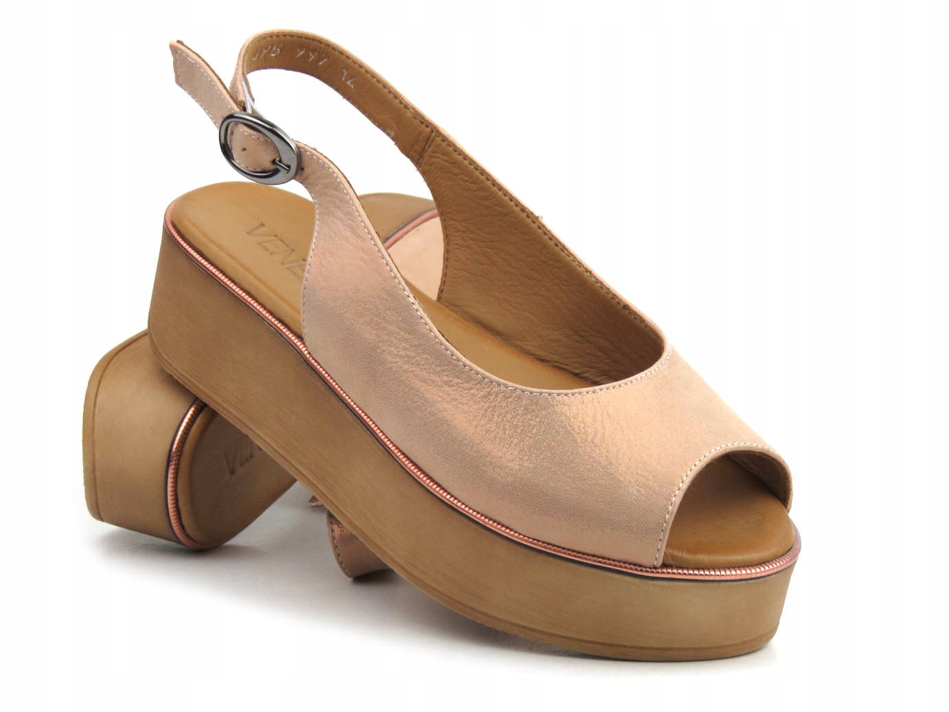 

Sandały Damskie Venezia 00959975128 Platforma Róż