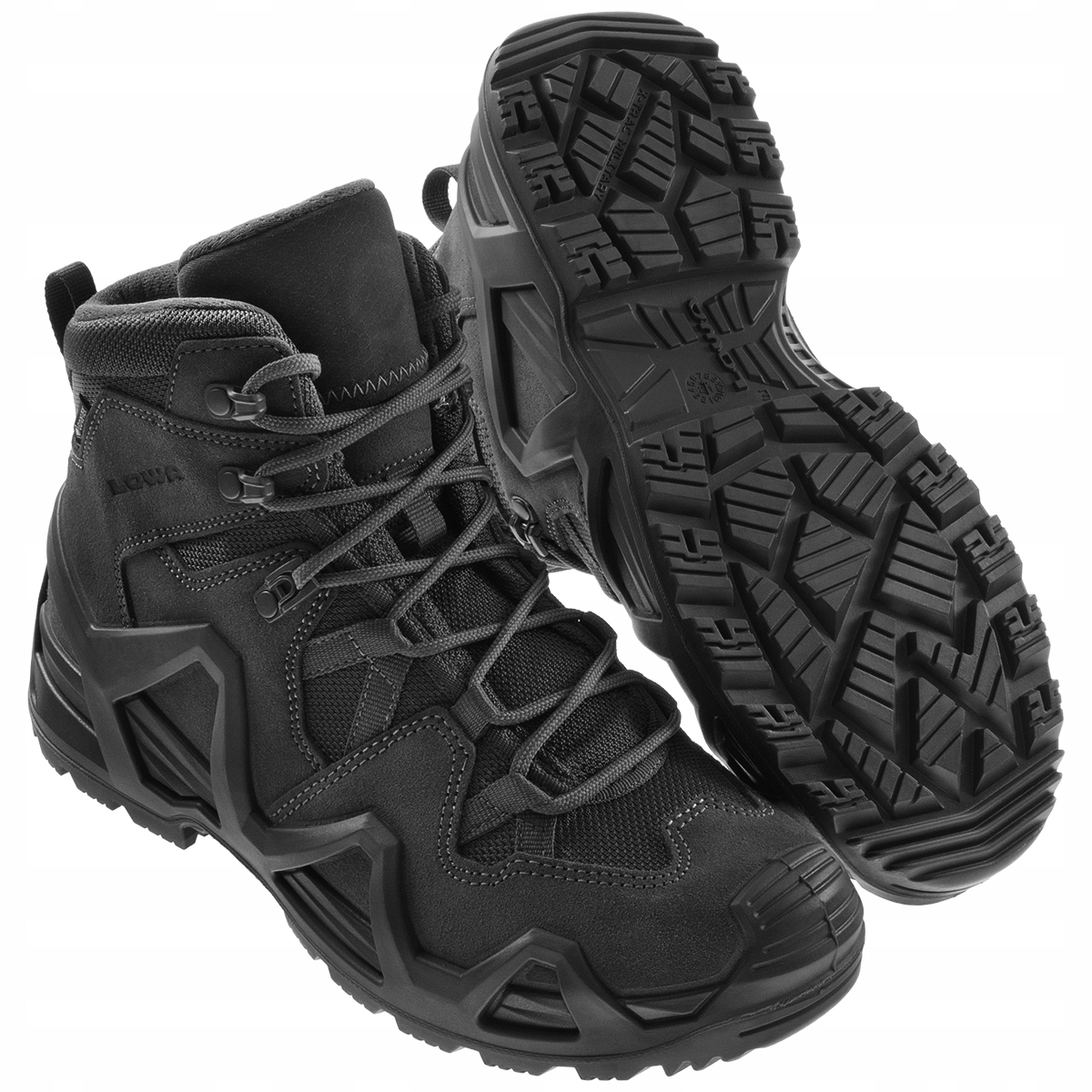Buty Taktyczne Lowa Zephyr Gtx Mid MK2 Black Gore-Tex Outdoor 46