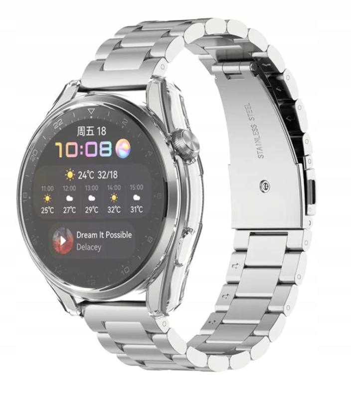 

Etui 2w1 Clear Przód Boki Huawei Watch 3 Pro