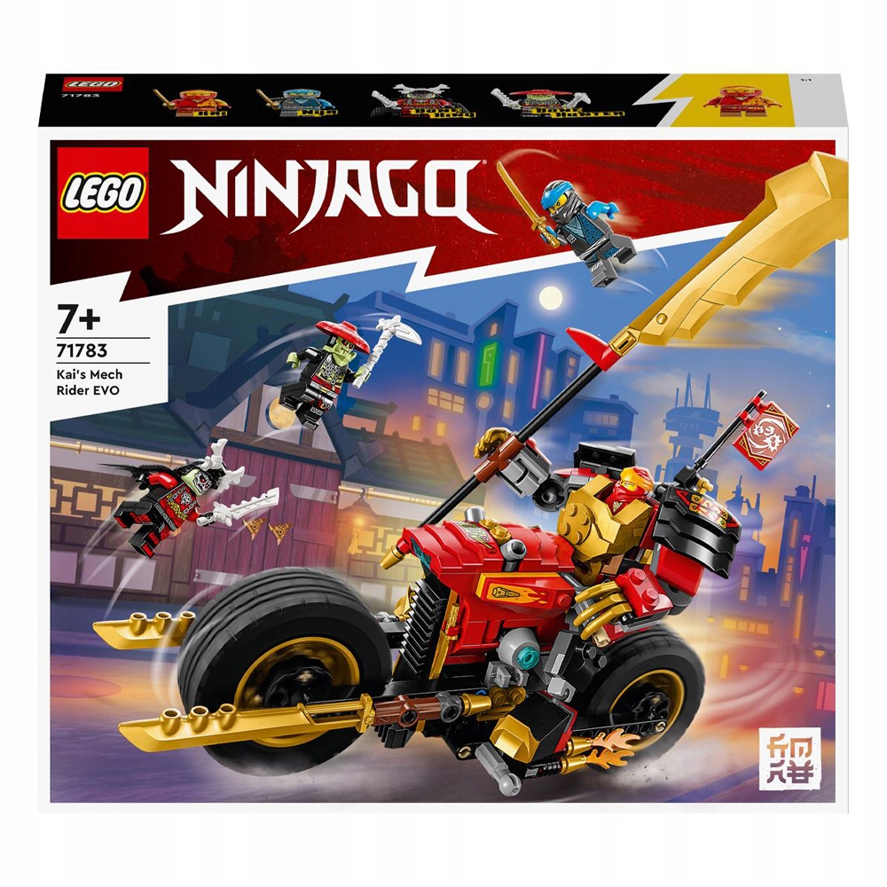 

Lego Ninjago 71783 Jeździec-Mech Kaia Evo
