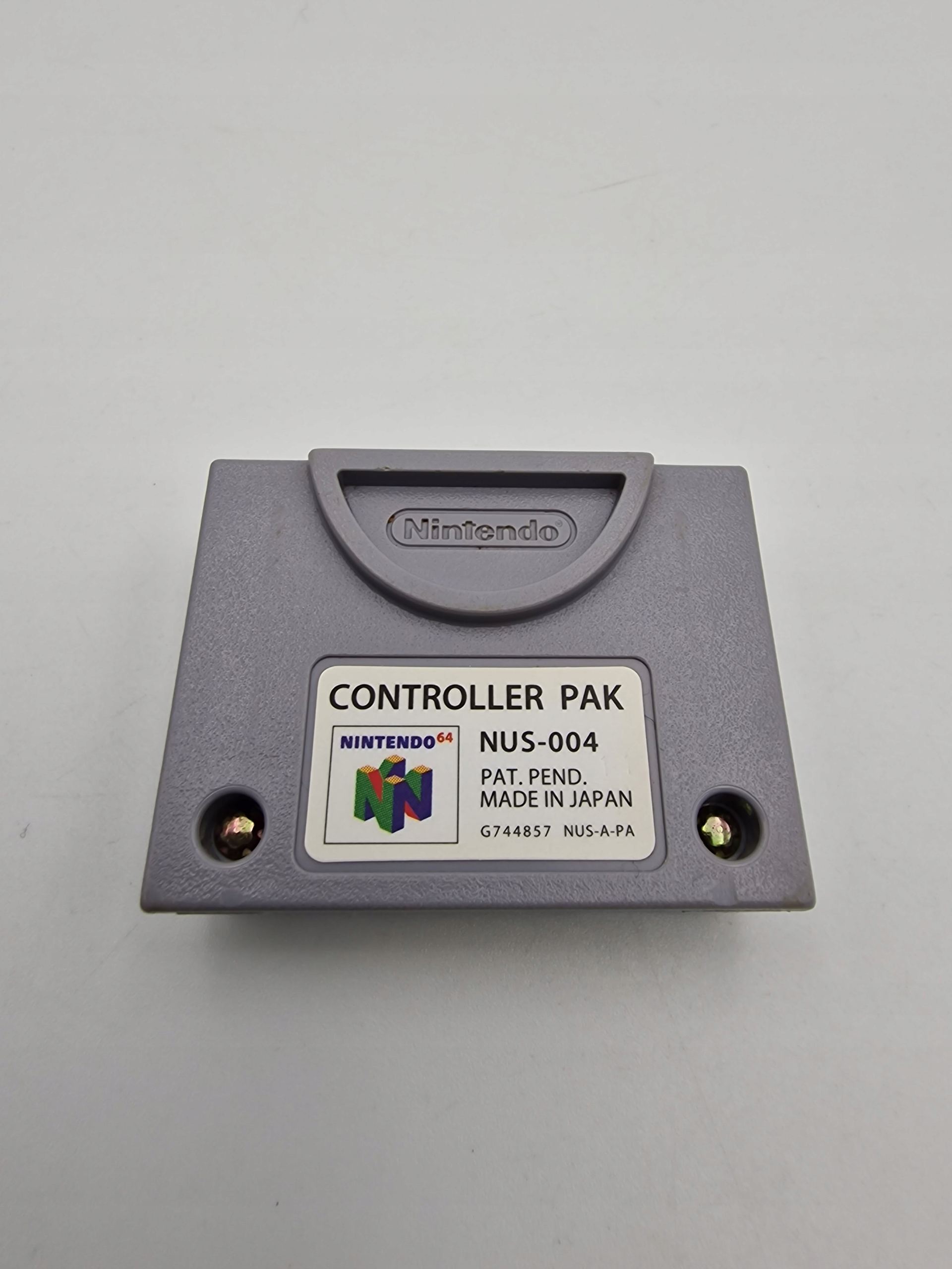 CONTROLLER PAK NUS-004 NINTENDO 64 ORYGINAŁ Typ inny