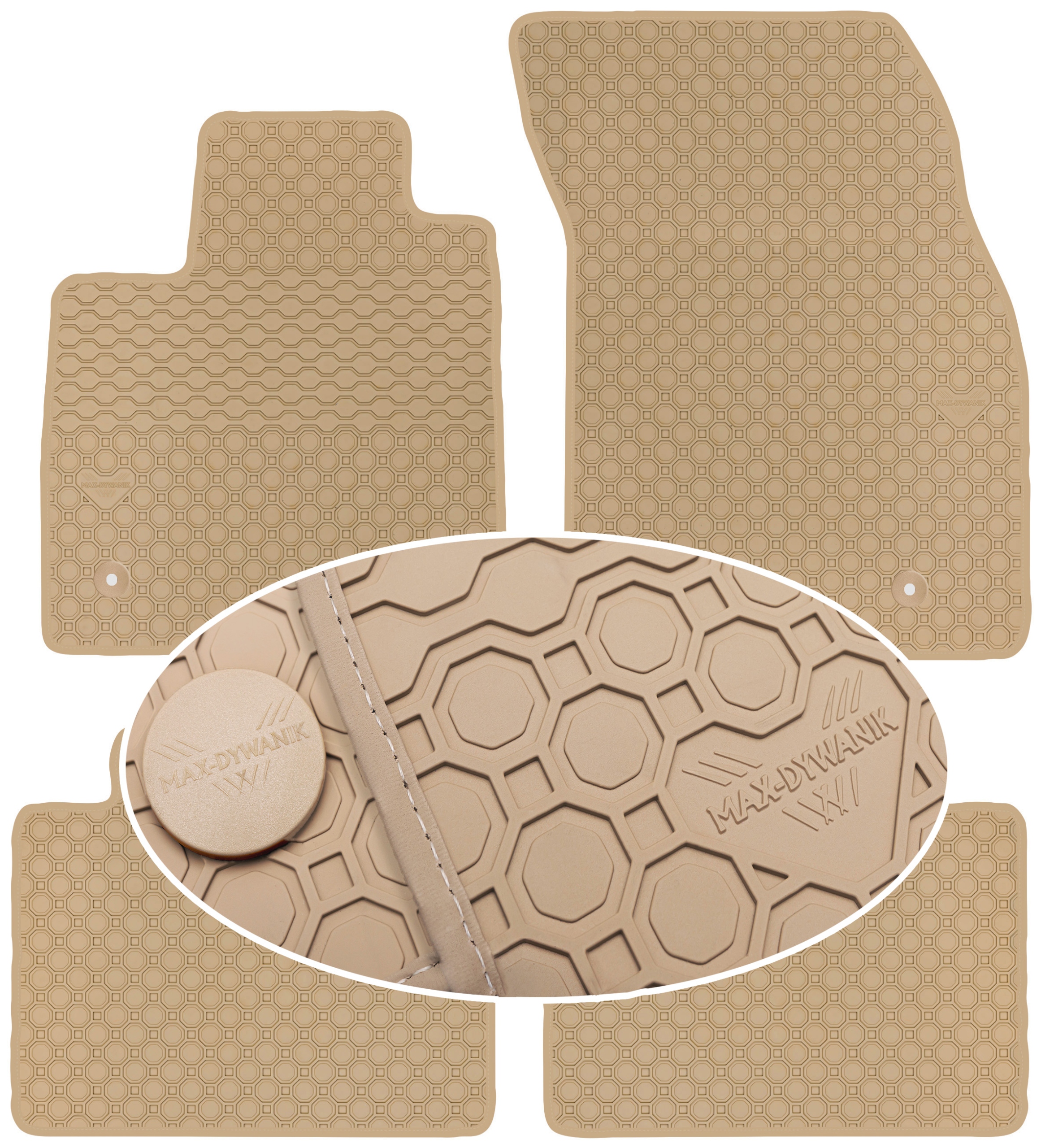 Ford Focus IV 2018 Béžové koberčeky