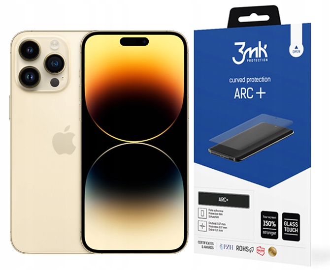 

3MK Arc+ Folia do iPhone 14 Plus 14 Pro Max