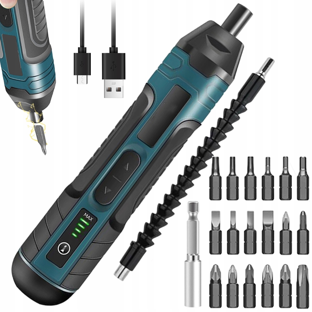 Aku Šroubovák Elektrický Přesný Akumulátorový Šroubovák 3,6V Tools Bity
