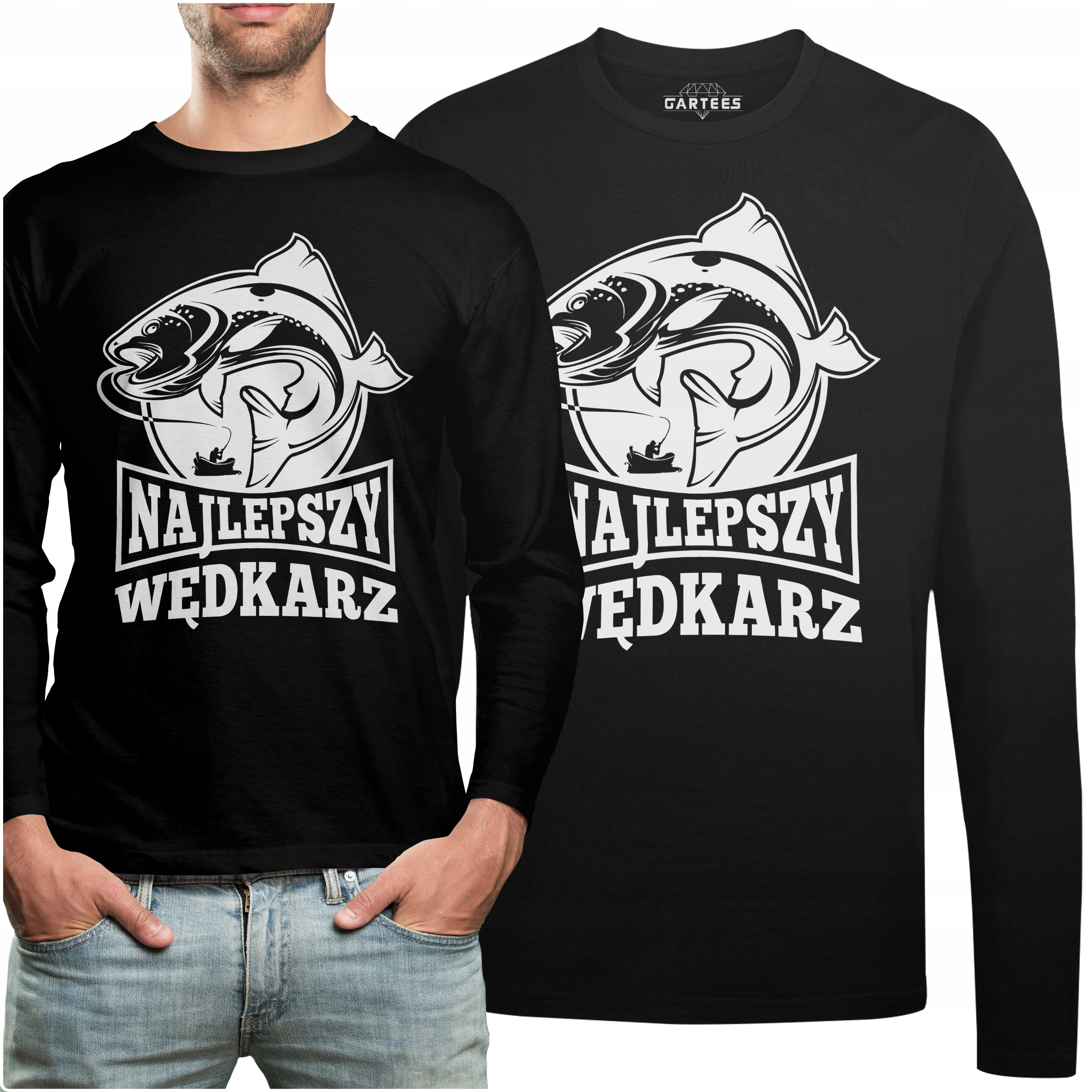 

Koszulka Long Prezent Dla Niego Najlepszy Wędkarz