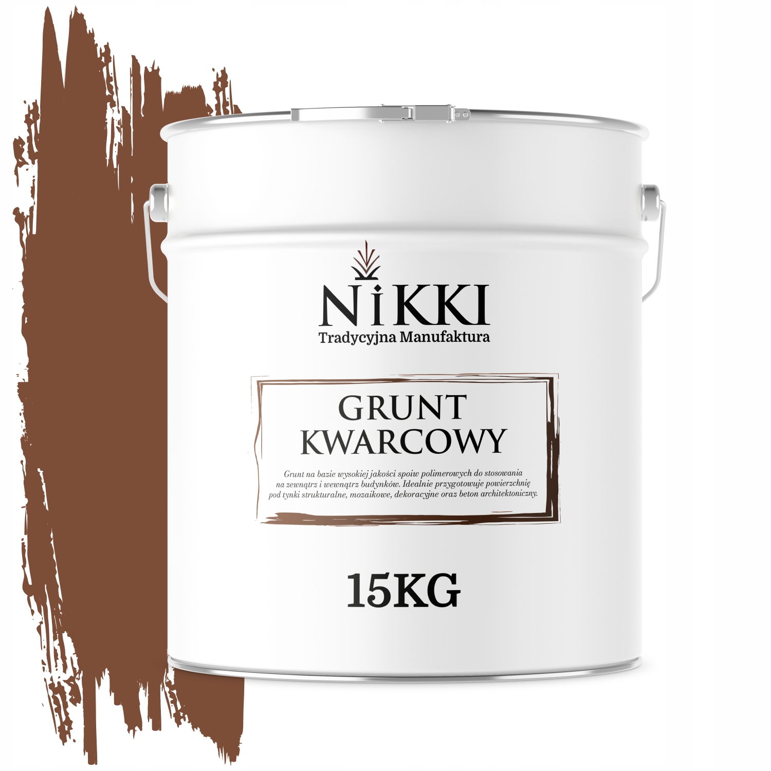 Kremenitý Základný Náter Na Mozaikovú Omietku Hnedý M93 15 Kg