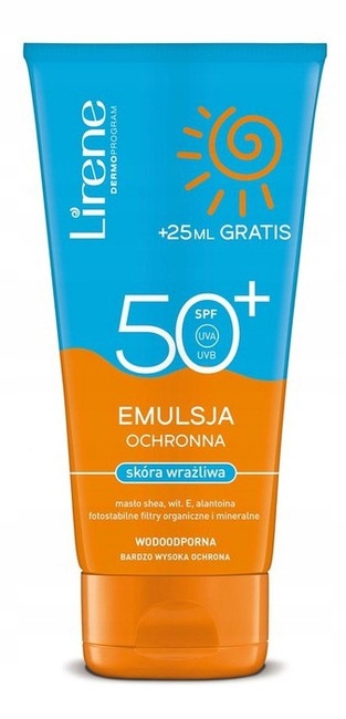 

Lirene Sun Spf 50 Emulsja przeciwsłoneczna 175 ml