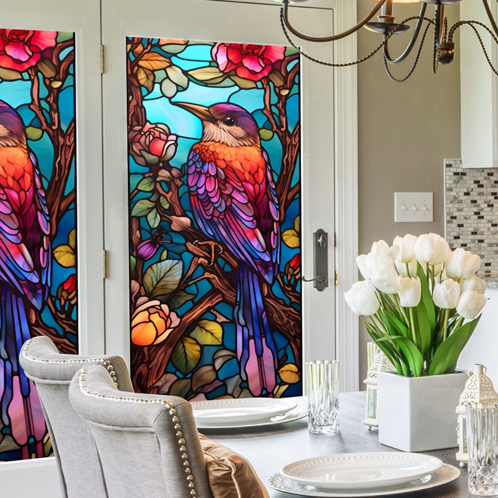 FOLIA DO ŁAZIENKI SZKLANA PRZYLEGAJĄCA DO DRZWI Marka bez marki