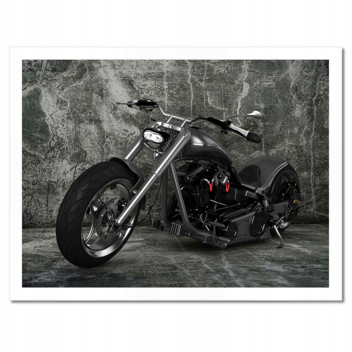Plakáty v rámu 40x30 Klasický chopperový motor