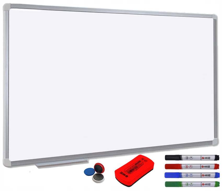 Tablica biała suchościeralna magnetyczna 150x100 cm szkolna