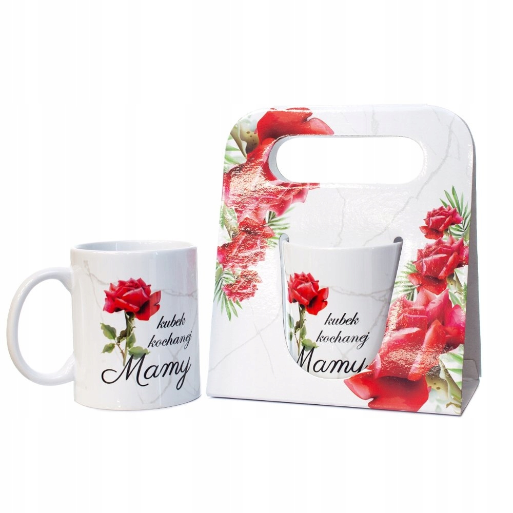 

Kubek ceramiczny w opakowaniu Kubek Kochanej Mamy