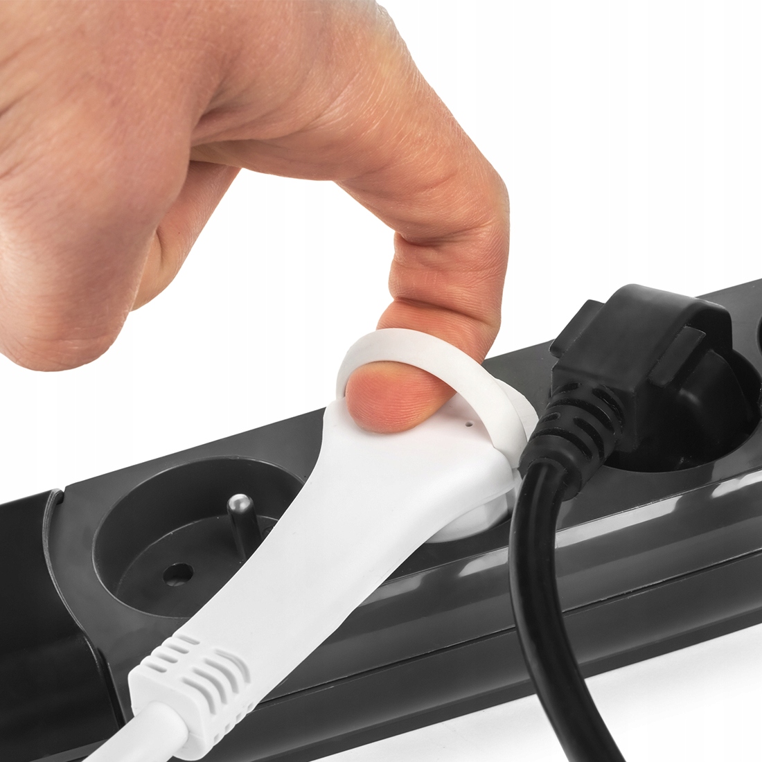 Inteligentny Przedłużacz Listwa Zasilająca WiFi z USB Smart Life Tuya Alexa Długość przewodu 1.5 m