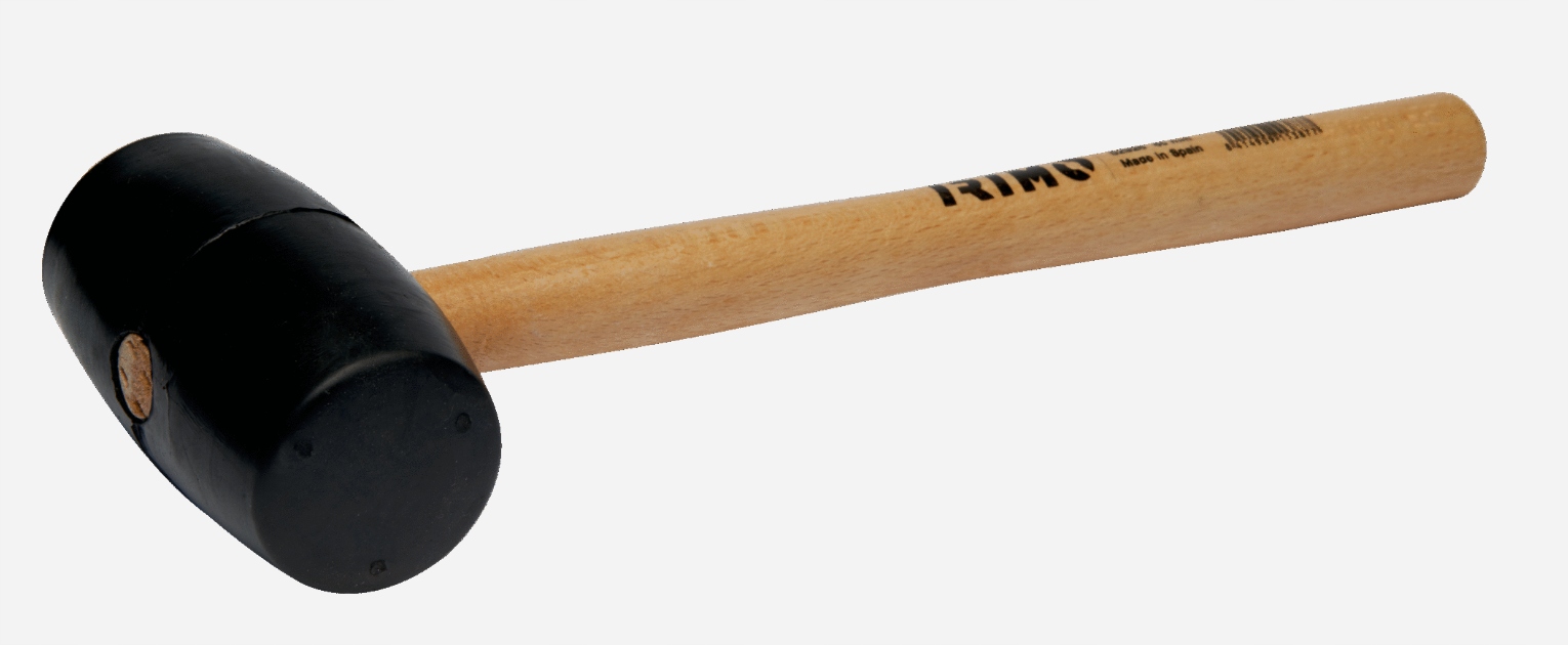 

Młotek gumowy czarny 65x115mm L-340 Irimo