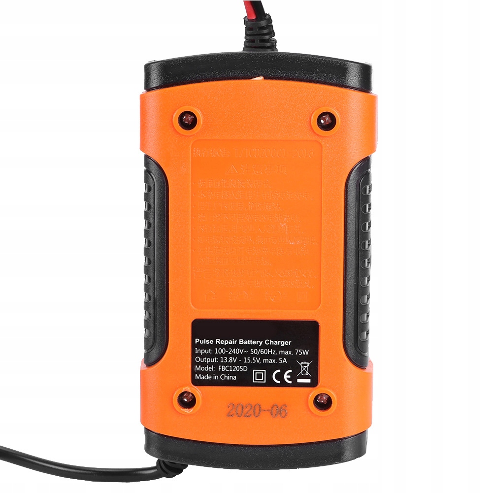 12V 5A Ładowarka LCD Motocykl Naprawa impulsów