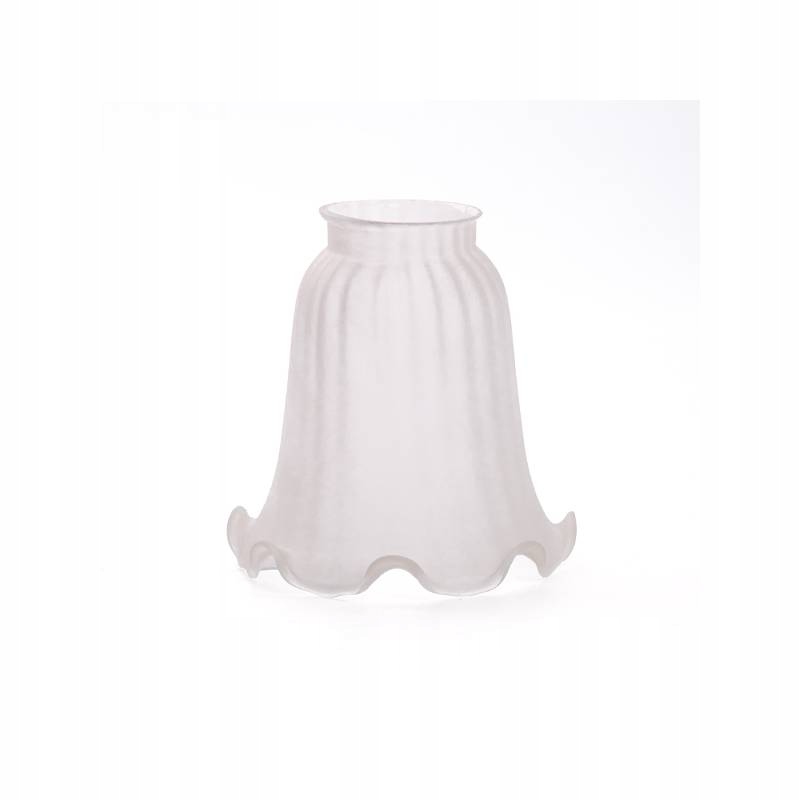 Klosz 4239 żyrandolowy jasny matowy E27 śr.12,3 cm