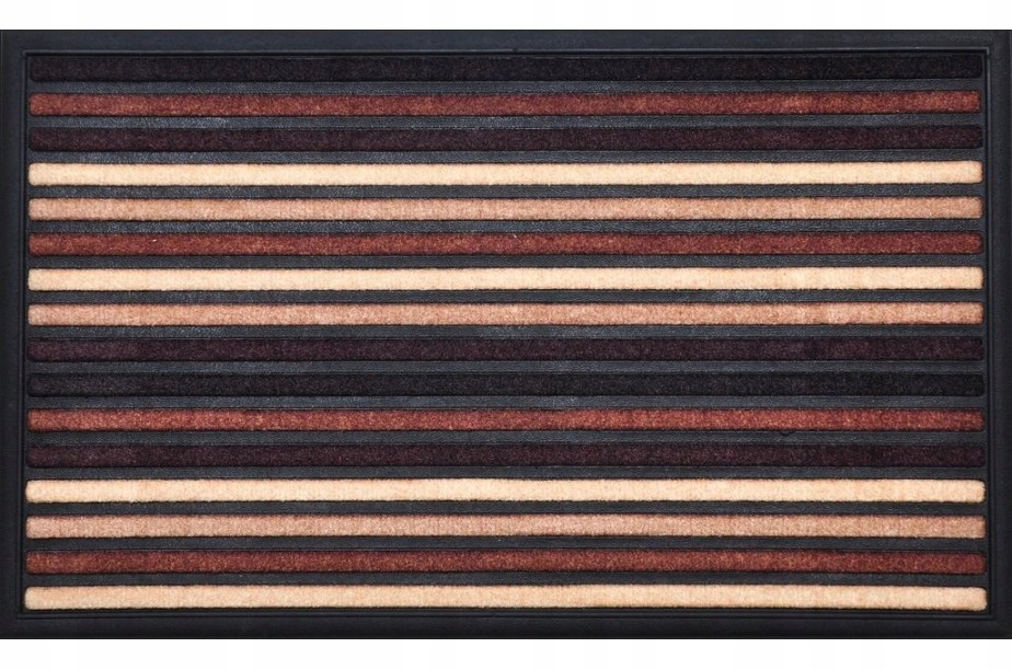 

Wycieraczka guma welur Design 45x75 cm Stripes