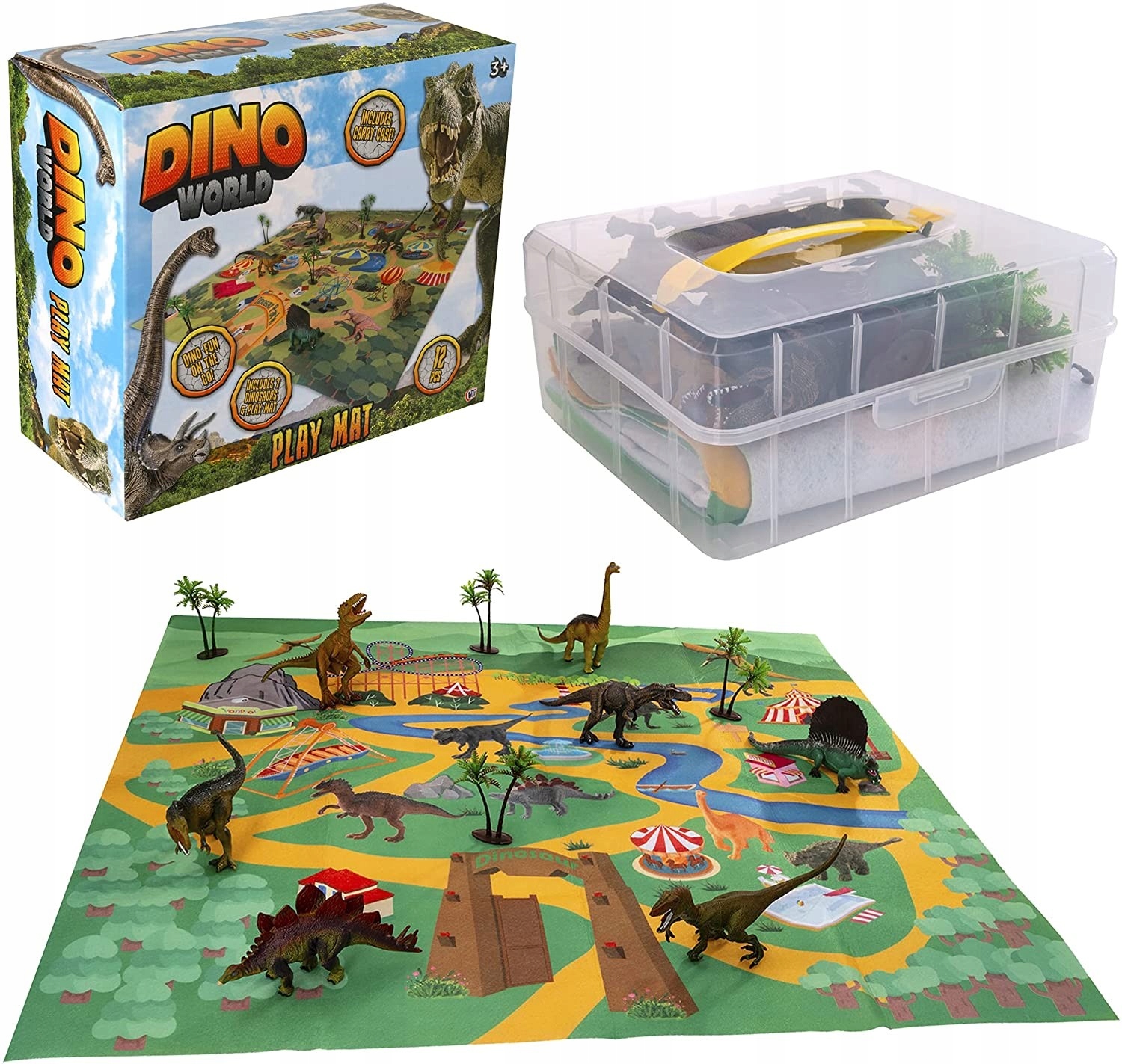 

Dino Word Dinozaury z Matą Interaktywny Zestaw