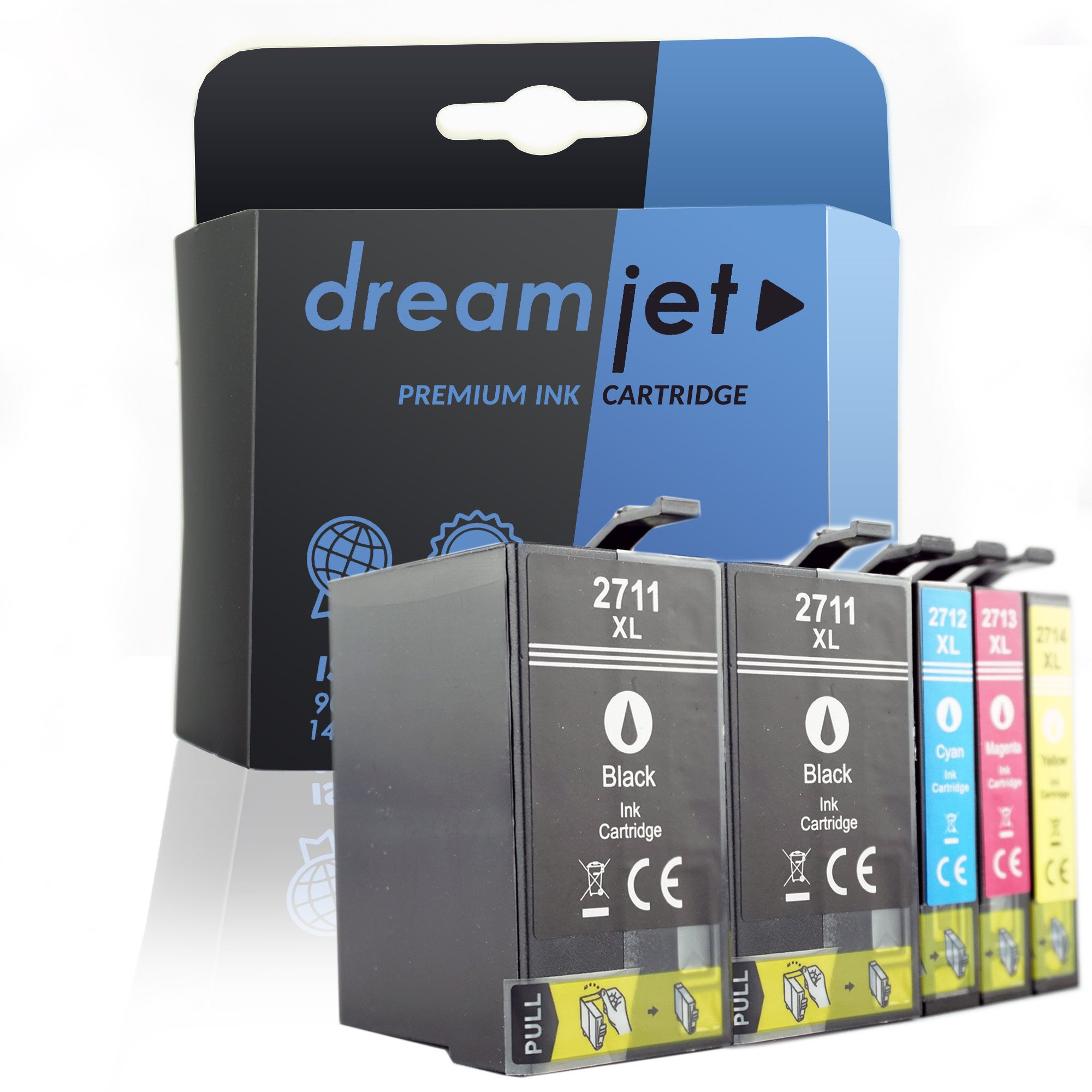 

Komplet Tusze do Epson 2711 2714 2713 2714 +czarny