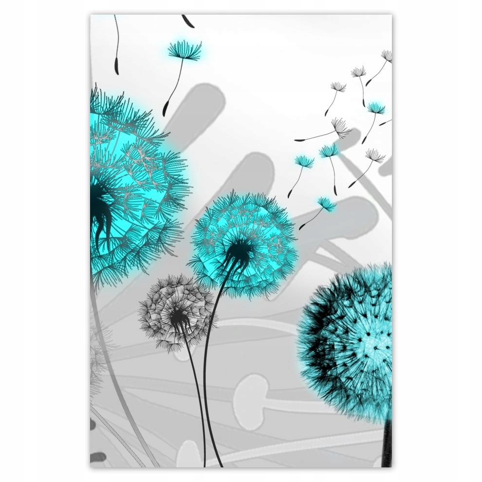 

Plakaty 40x60 Turkusowe dmuchawce