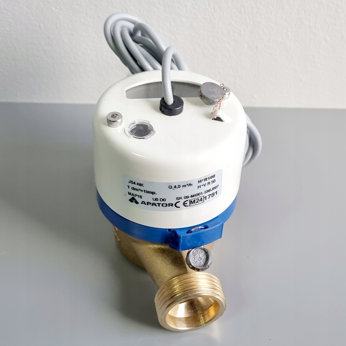 Vodomer s impulzátorom JS-4.0 Nk 3/4“ pre studenú vodu