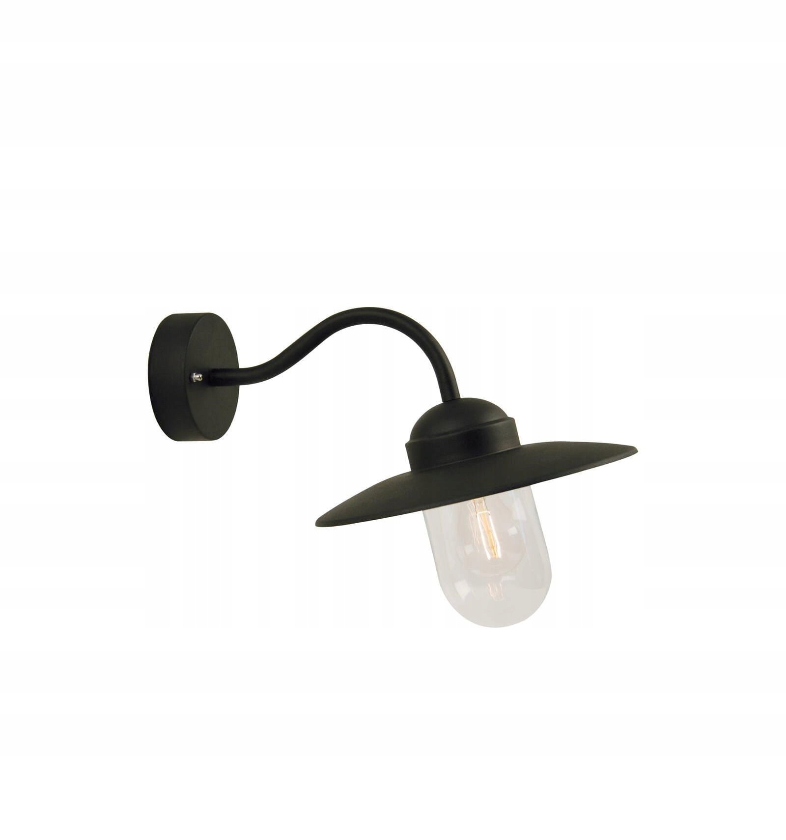 Vonkajšia nástenná lampa Luxembourg E27 60W čierna Nordlux IP54
