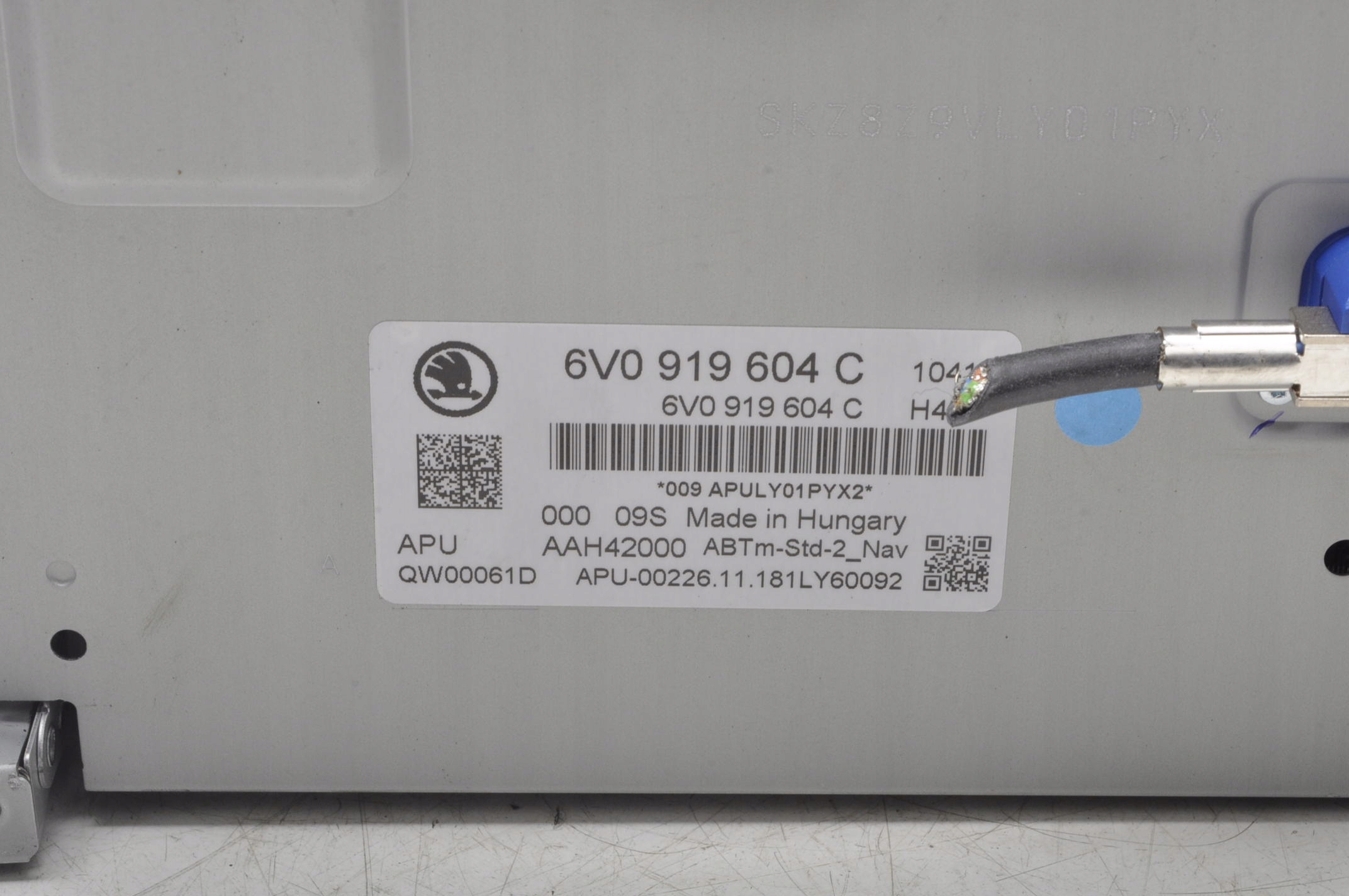 FABIA III спидометр навигации 6V0919604C