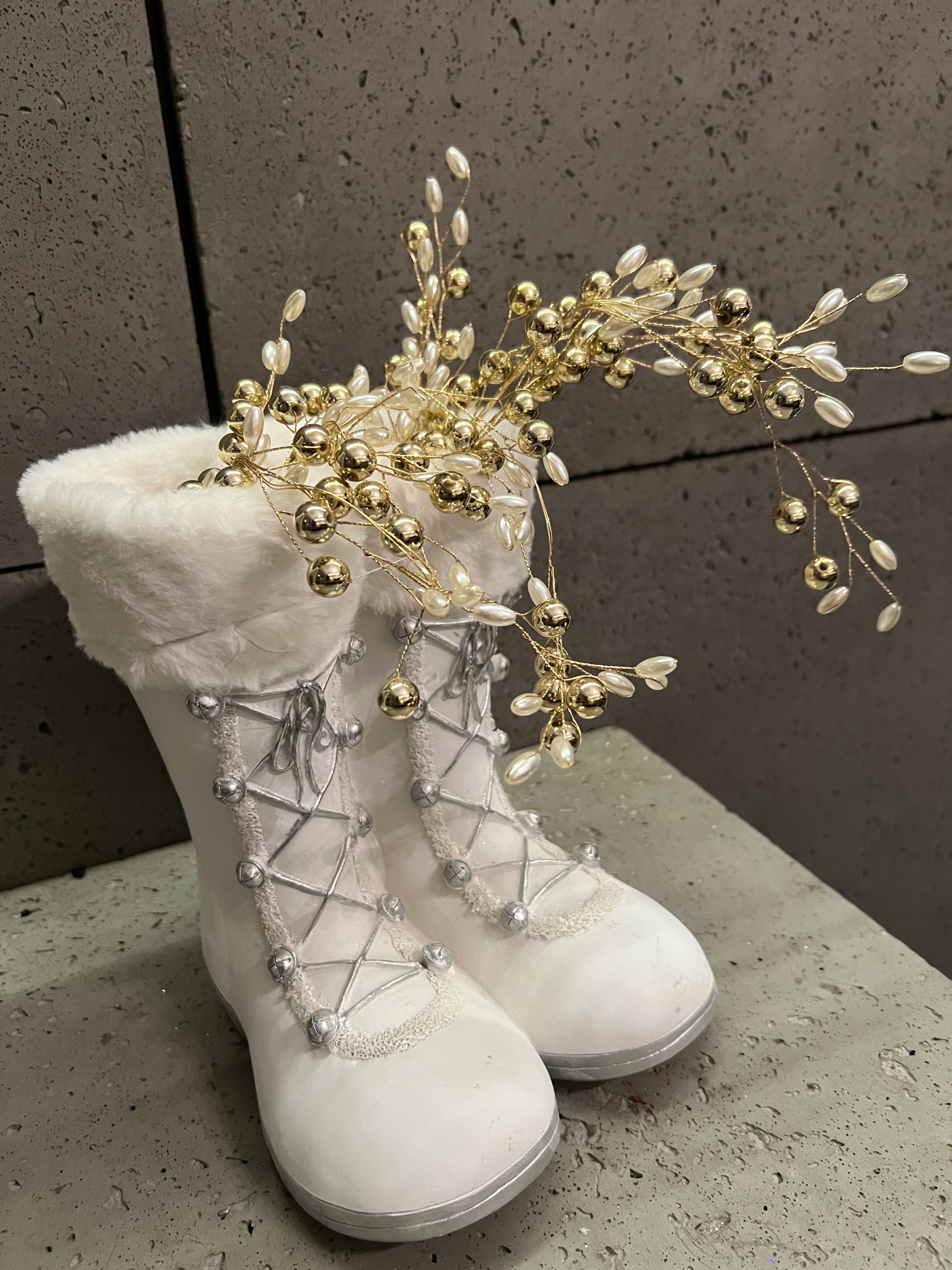 GAŁĄZKA ZŁOTE KORALIKI DEKORACJA OZDOBA 40 CM EAN (GTIN) 5902932146724