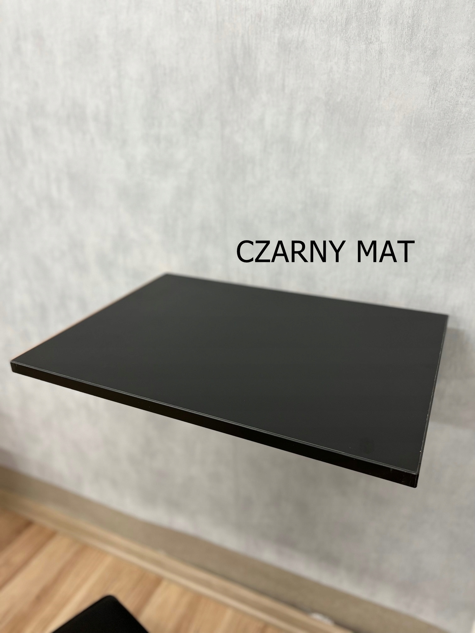 STOLIK ŚCIENNY SKŁADANY półka składana dąb tobacco Głębokość mebla 38 cm