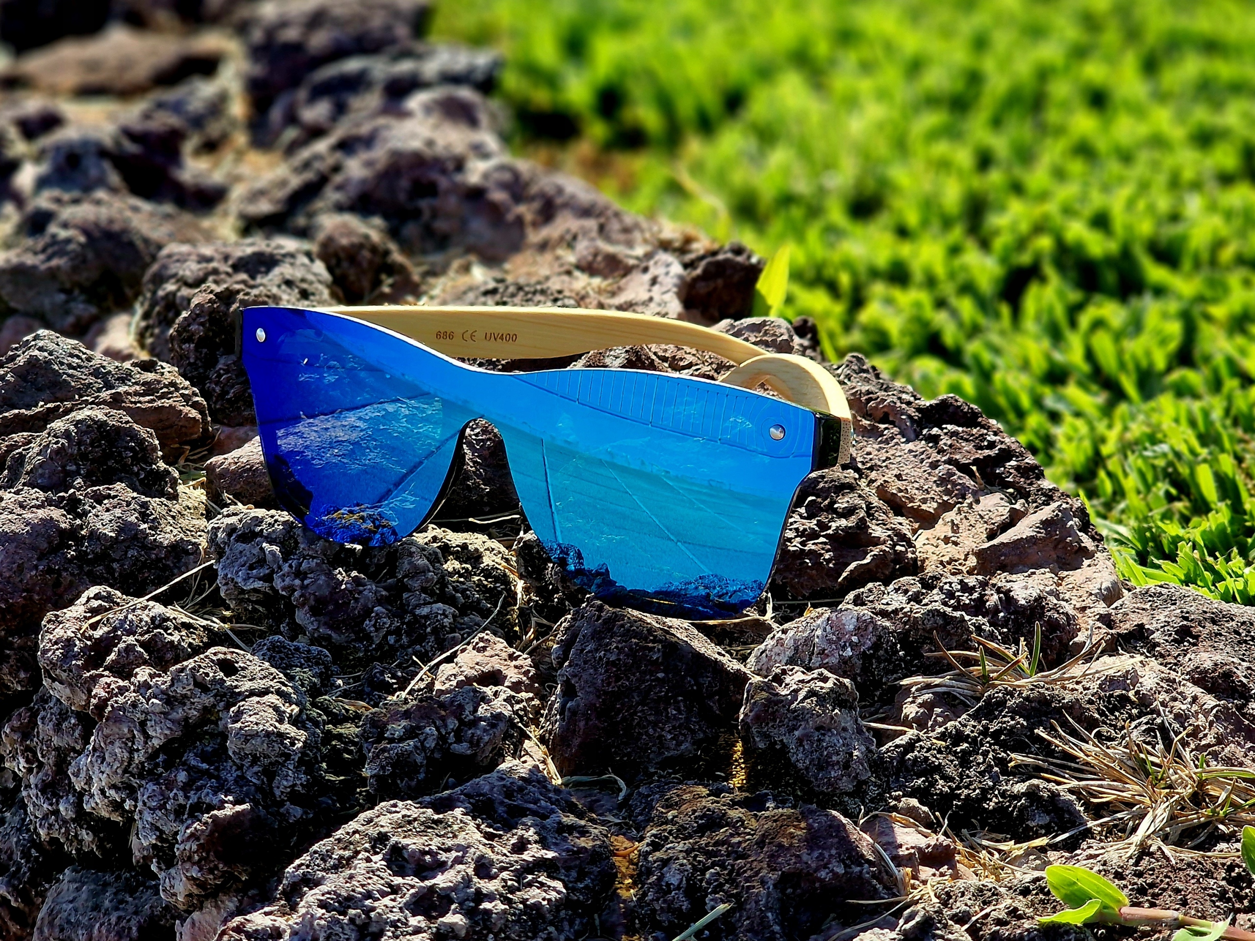 OKULARY PRZECIWSŁONECZNE UV400 DREWNIANE BAMBUSOWE ZESTAW LECERTO Rodzaj okulary rowerowe