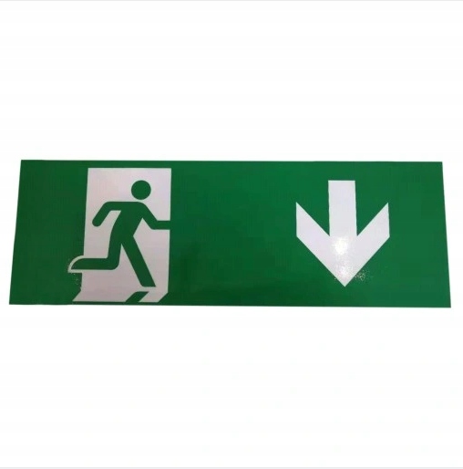 4x Oprawa awaryjna ewakuacyjna LED EXIT na dół Rodzaj gwintu zintegrowane źródło LED