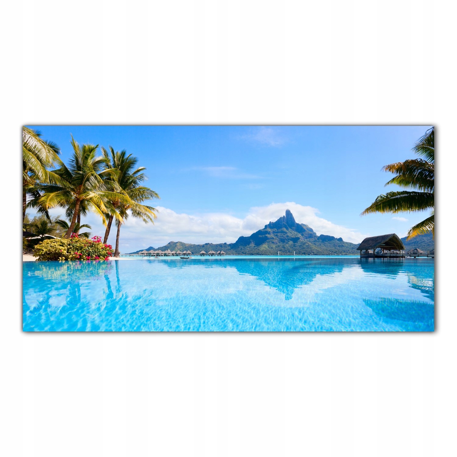 

Hartowany Obraz Szklany Tropiki Wybrzeże 100x50