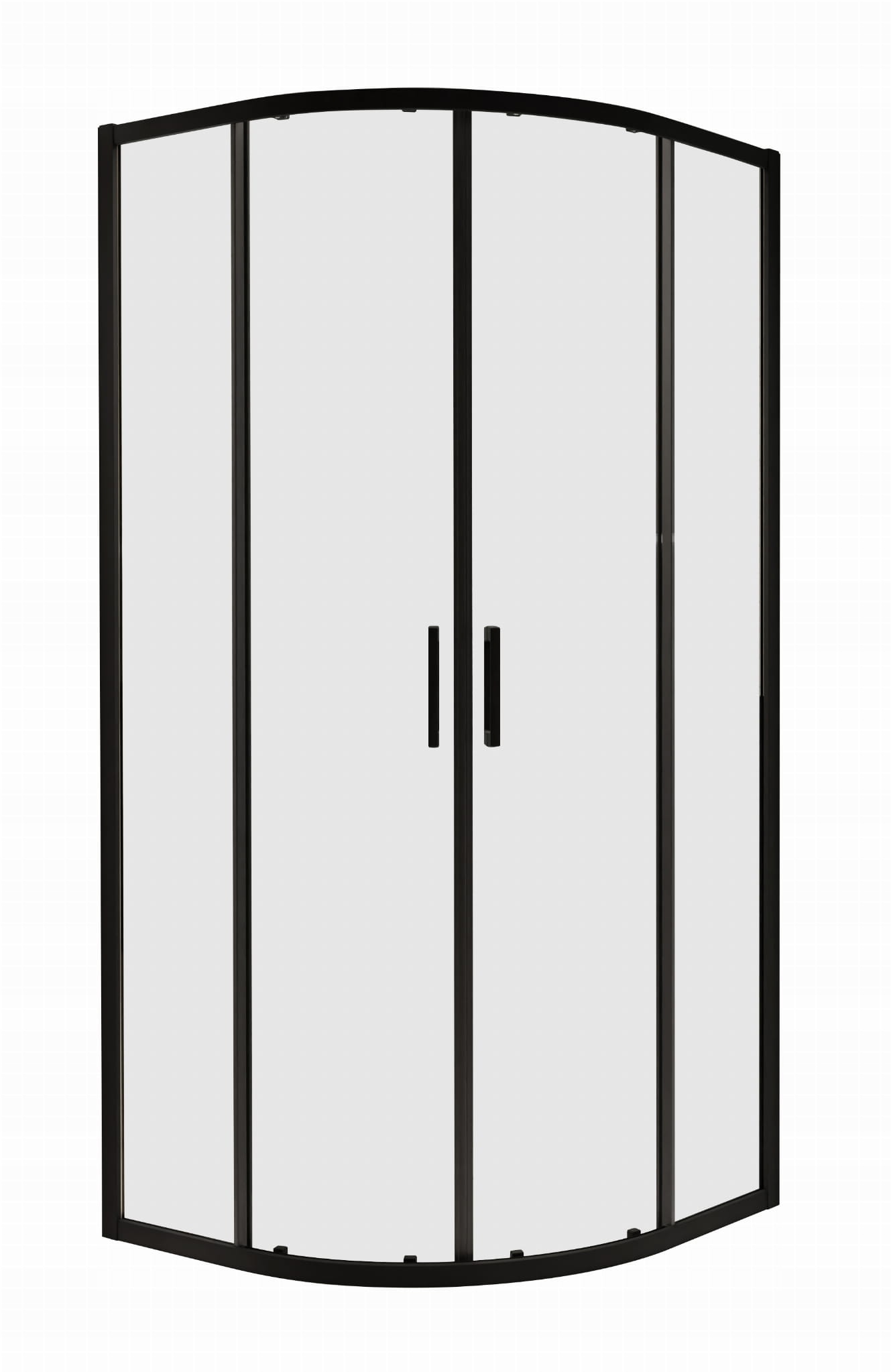 Radaway Premium Pro Black Pdd kabina 80x100 černá