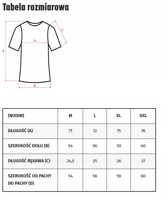 Męska Koszulka NODIM Kolekcja Martes Essentials