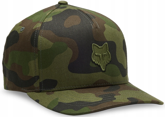 Full Cap kšiltovka Fox Head Flexfit vel S/m Green Camo