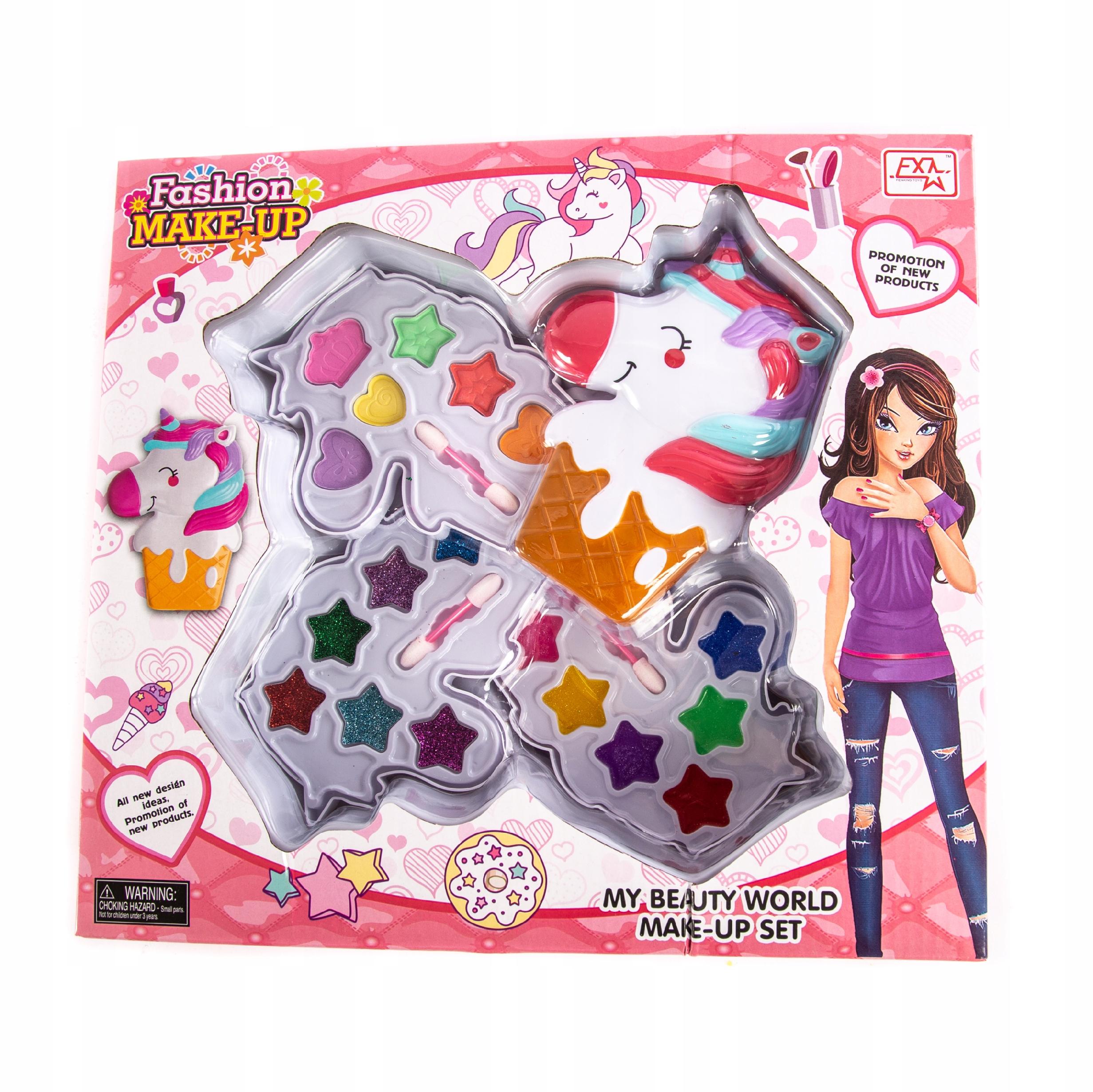 MALOWIDŁA JEDNOROŻEC ZESTAW DO MAKIJAŻU DLA DZIECI