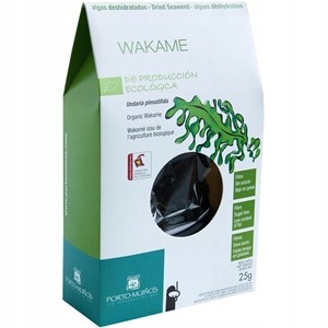 

Algi Morskie Suszone Wakame Bio 25 g Porto Muinos