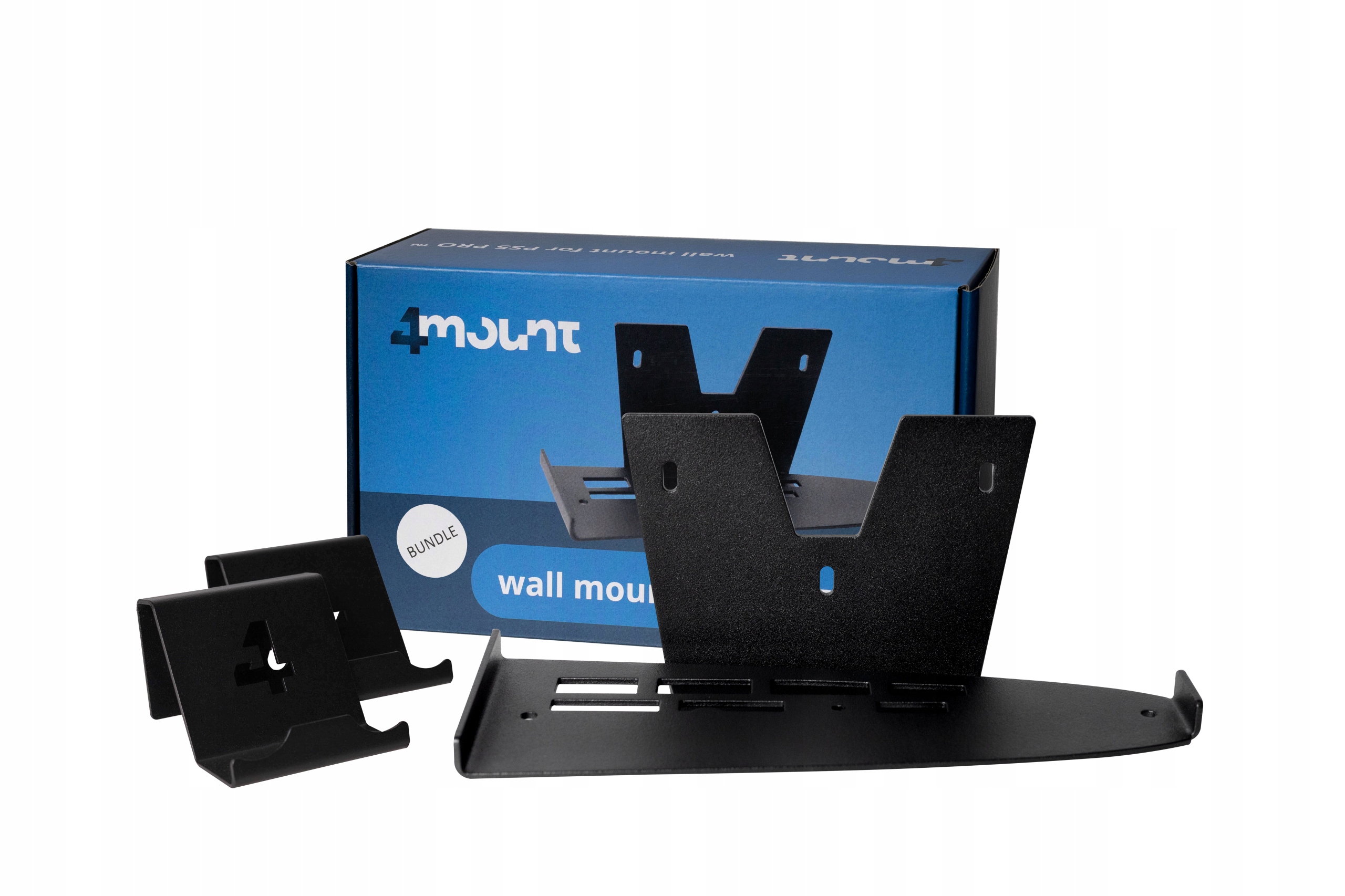 ZESTAW UCHWYTÓW ŚCIENNYCH 4MOUNT DO KONSOLI PS5 PRO CZARNY