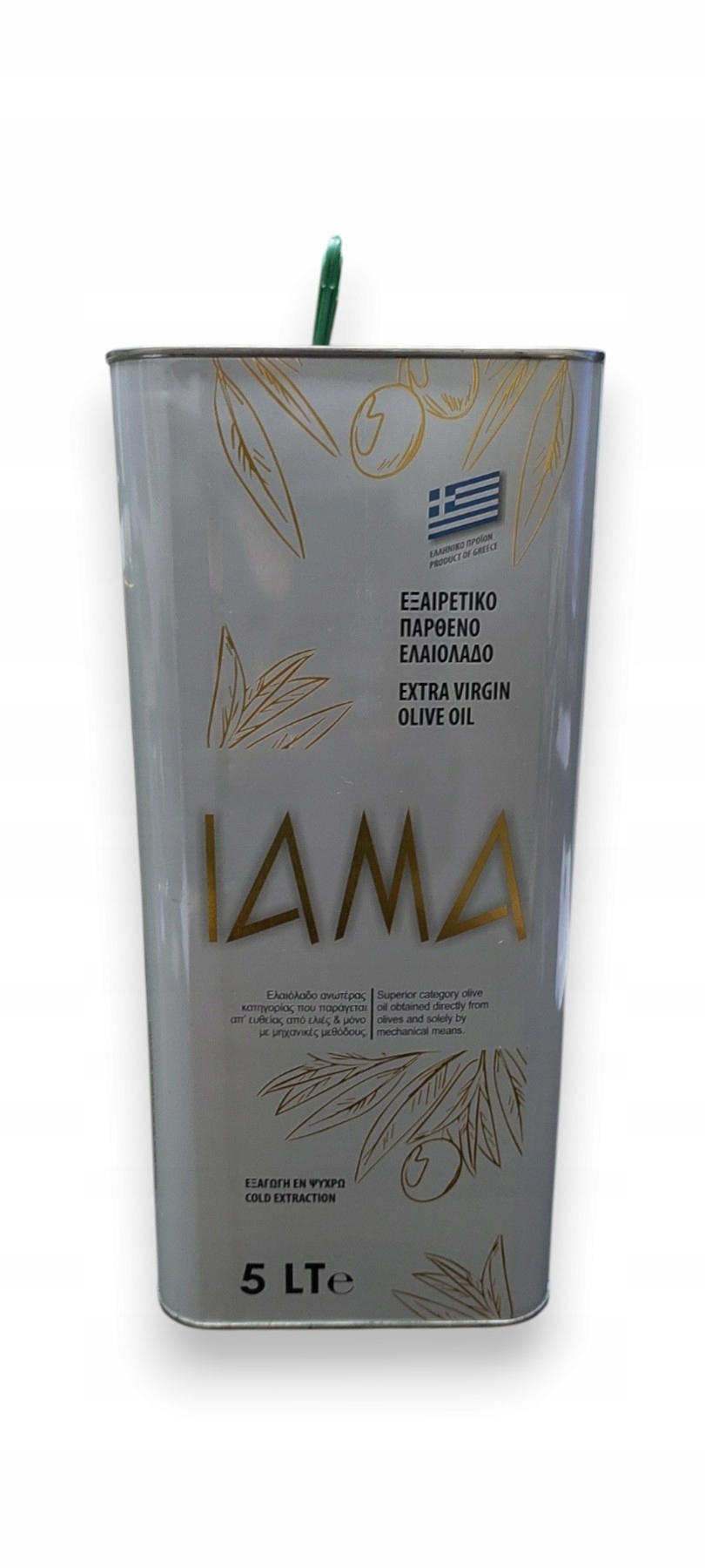 Oliwa extra virgin niefiltrowana Iama 5l Zbiory 2024!